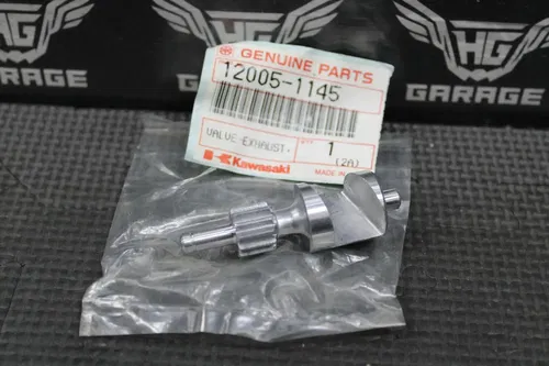 NOS 1990 1991 KAWASAKI KX125 OEM RH EXHAUST POWER VALVE POWERVALVE 12005-1145