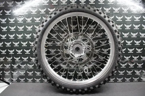 2005 YAMAHA YZ125 YZ250 YZ450F OEM FRONT WHEEL RIM HUB TIRE 5NY-25111-00-00 GOOD