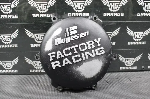 2005 05-07 YAMAHA YZ125 BOYESEN FACTORY RACING RIGHT SIDE OUTER CLUTCH COVER
