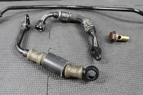 1996 96-04 HONDA XR400R OEM ENGINE OIL PUMP COOLER RETURN HOSES LINES HOSE A B C