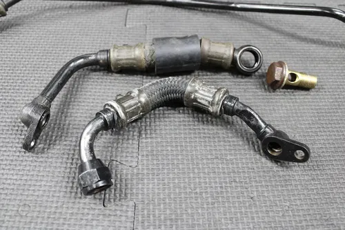 1996 96-04 HONDA XR400R OEM ENGINE OIL PUMP COOLER RETURN HOSES LINES HOSE A B C