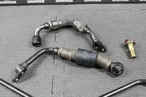 1996 96-04 HONDA XR400R OEM ENGINE OIL PUMP COOLER RETURN HOSES LINES HOSE A B C