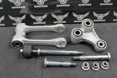 2018 18-20 SUZUKI RMZ450 OEM REAR SHOCK SWINGARM LINKAGE LINKS CUSHION MINT!