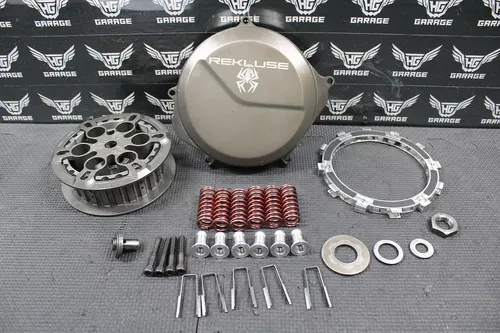 2009-2012 HONDA CRF450R REKLUSE RADIUSCX CLUTCH W COVER HUB SPRINGS CORE DISK