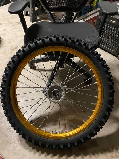 Gold Excel Wheels 2018 Rmz450