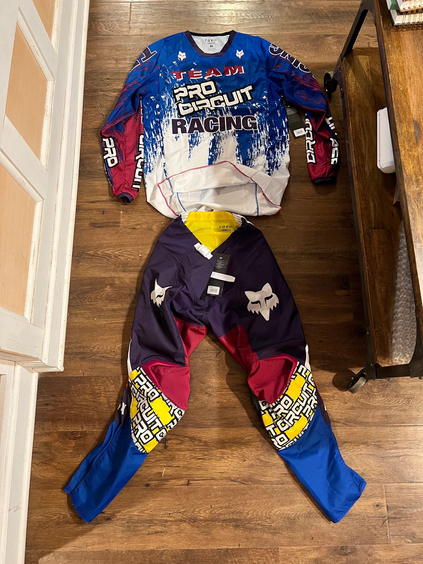 Fox Racing Pro Circuit Gear Set