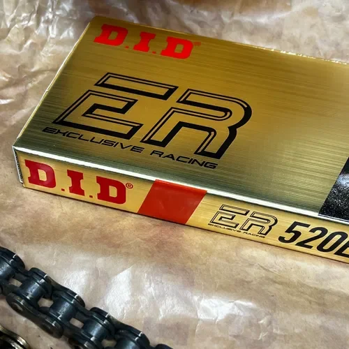 D.i.d Gold Chain 520 ERVT X-ring 
"brand New" 116 Link