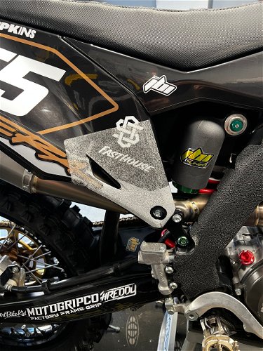 Moto Grip Co. Number Plate Grip (clear)