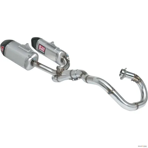 YOSHIMURA RS-9 HEADER/CANISTER/END CAP EXHAUST DUAL SYSTEM SS-AL-CF HONDA