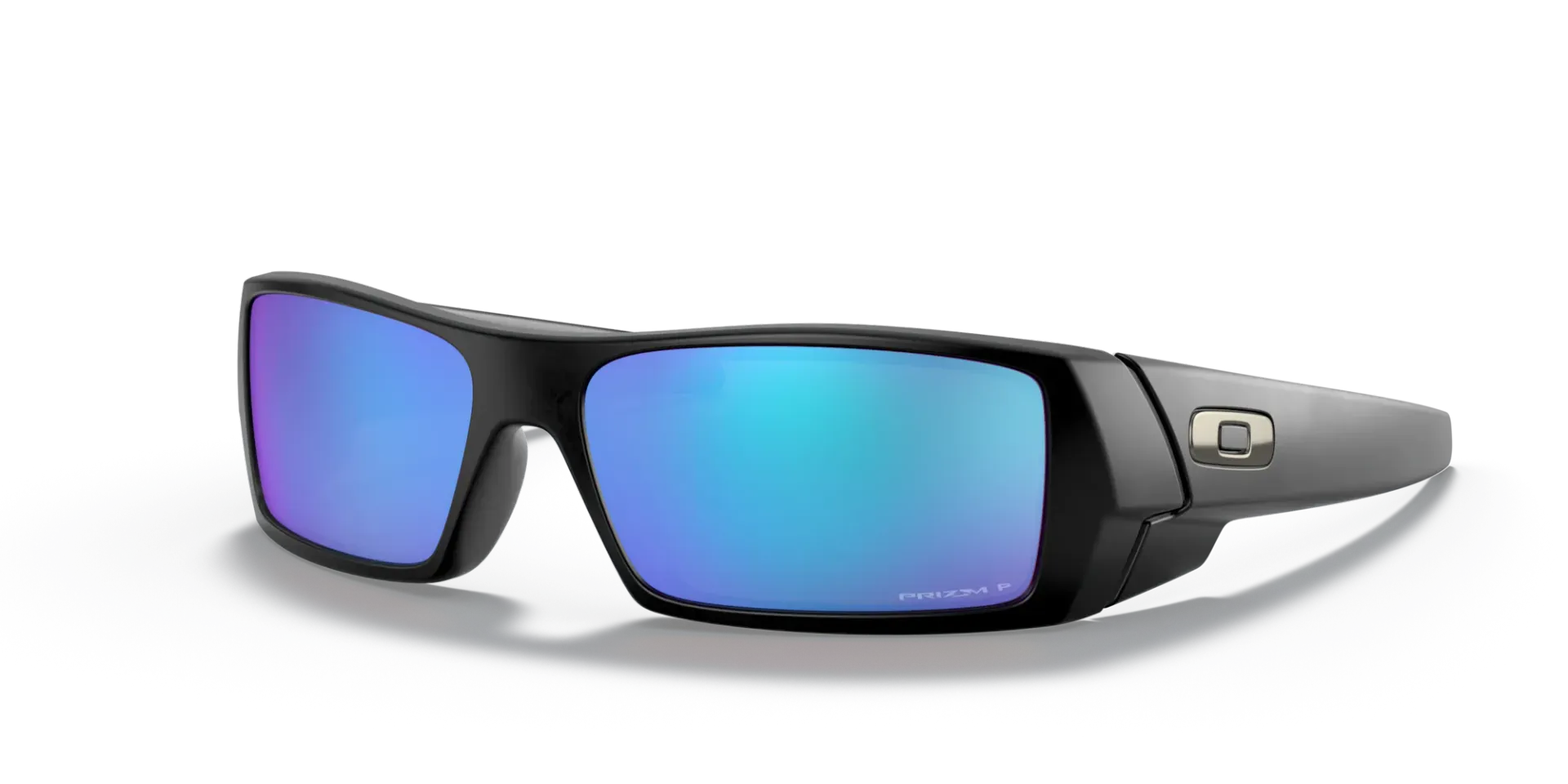 GASCAN MATTE BLACK W/ PRIZM SAPPHIRE POLARIZED LENSES