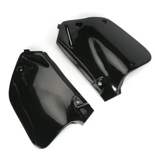 UFO Plastics Side Panels - Black Honda CR250R 92-94
