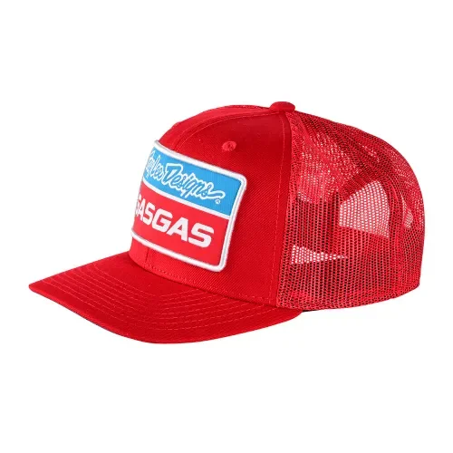 GAS GAS TROY LEE DESIGNS CURVE SNAPBACK RED