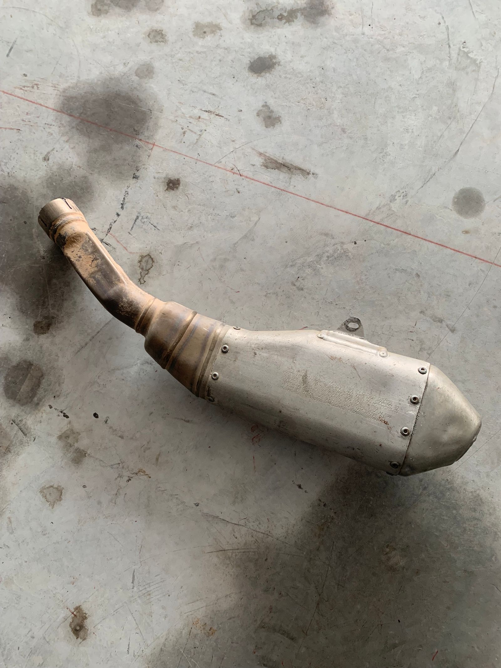 2012 crf450r exhaust on sale