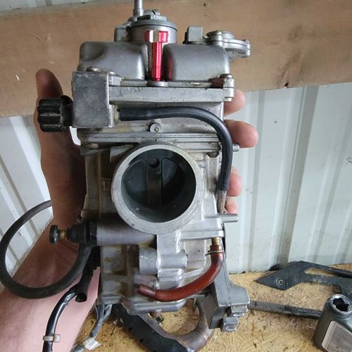 2008 shop kx250f carburetor