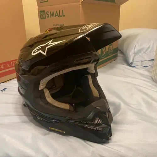 Shoei VFX-EVO Motocross Helmet - Size L - Black - Pre-owned, light use
