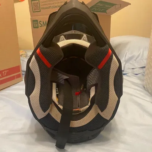 Shoei VFX-EVO Motocross Helmet - Size L - Black - Pre-owned, light use