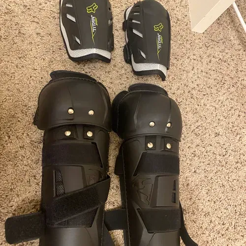Titan Elbow Guard & Thor Tech Sector Knee Guard - Combo
