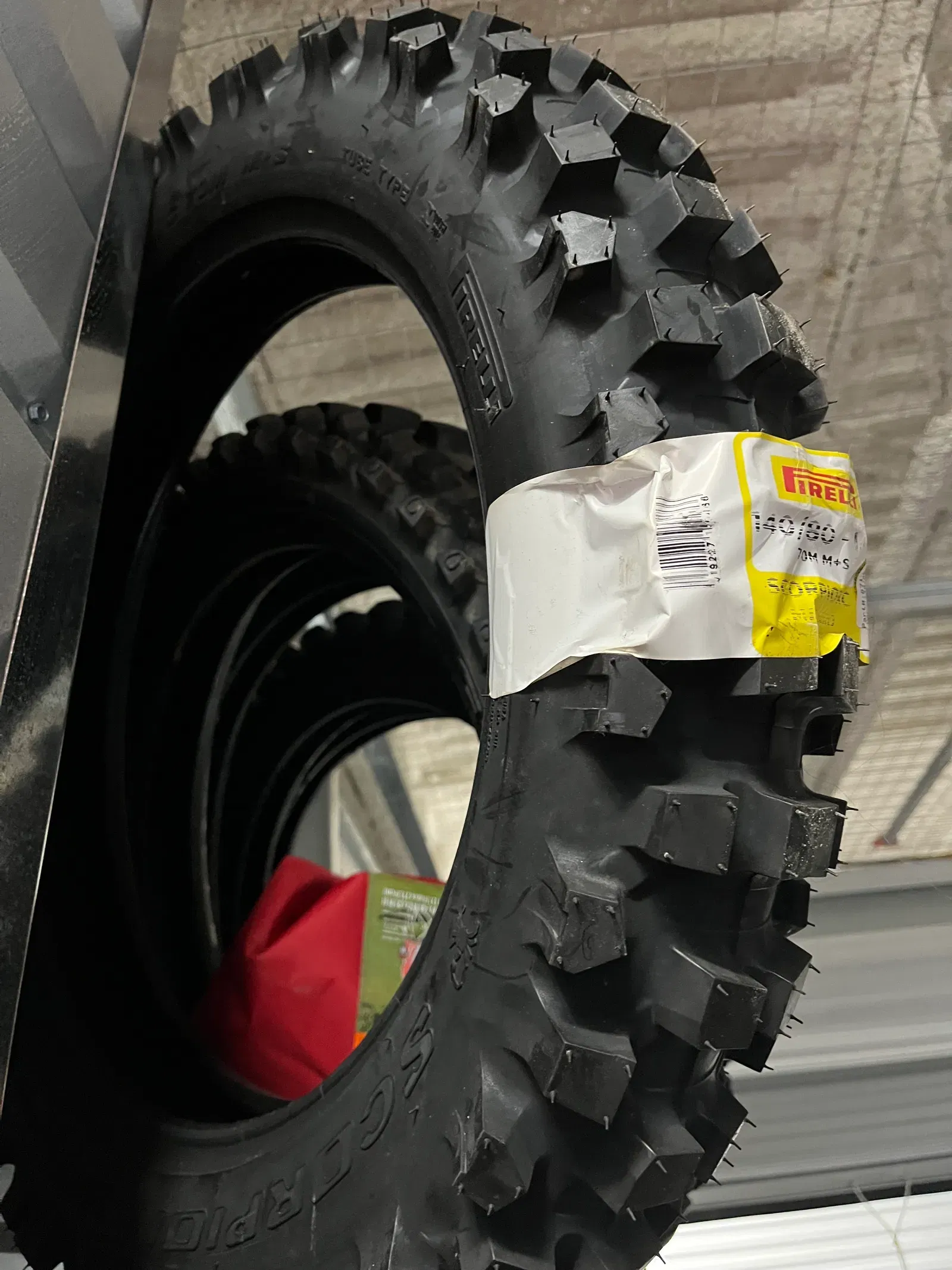 Pirelli Scorpion Pro Enduro 70m Super Soft Rear Tyre - 140/80-18" - Off