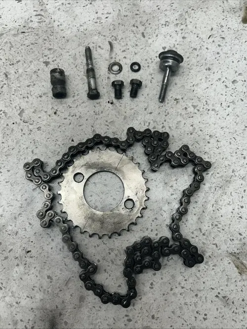 1973-75 Honda XL175 Cam Chain Tensioner Guide Adjuster Bolt Bolts Nut Gear Chain