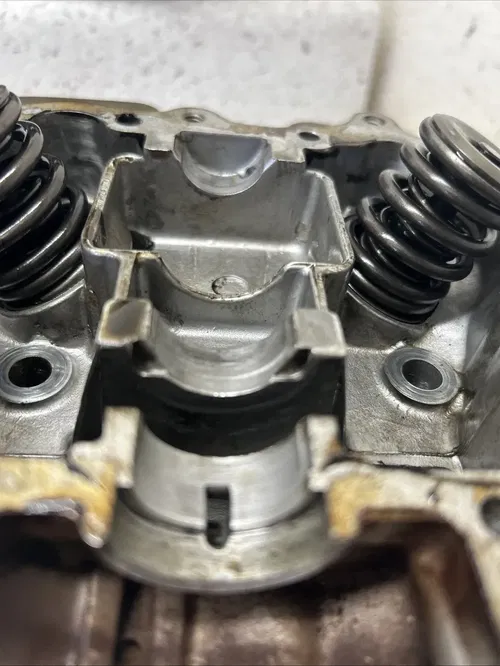 1977 Honda XL175 Engine Cylinder Head Rockers Arms Valves Bolts Tensioner