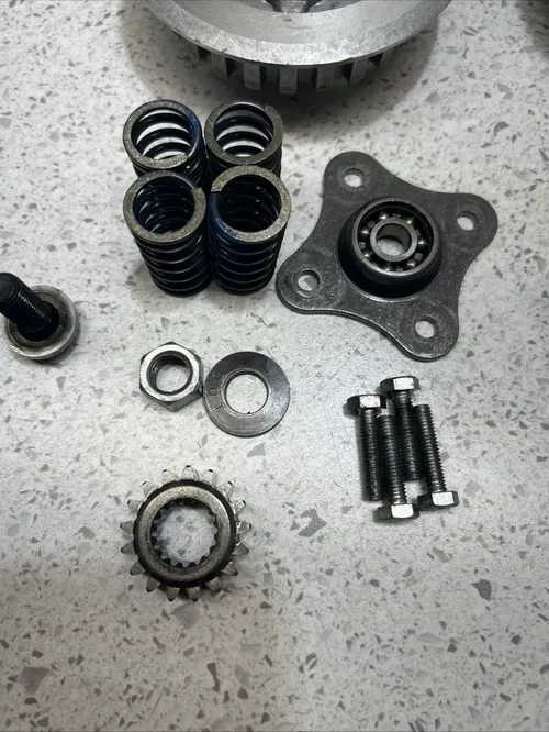 2002 HONDA 96-07 CR80R CR85R OEM COMPLETE CLUTCH W PLATES BASKET HUB 22100-GC4-6