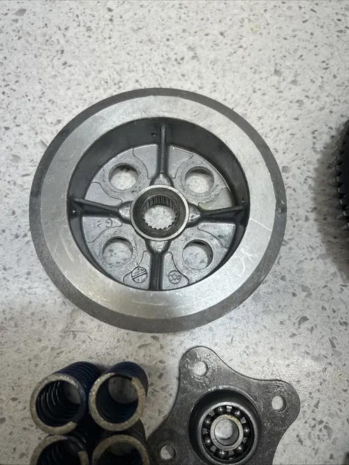 2002 HONDA 96-07 CR80R CR85R OEM COMPLETE CLUTCH W PLATES BASKET HUB 22100-GC4-6