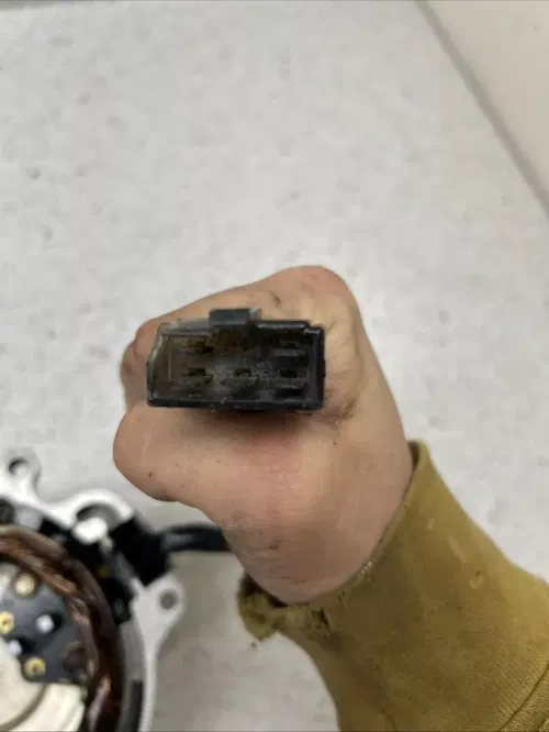 1982 Honda CB650C CB650 Stator & Cover With Wiring