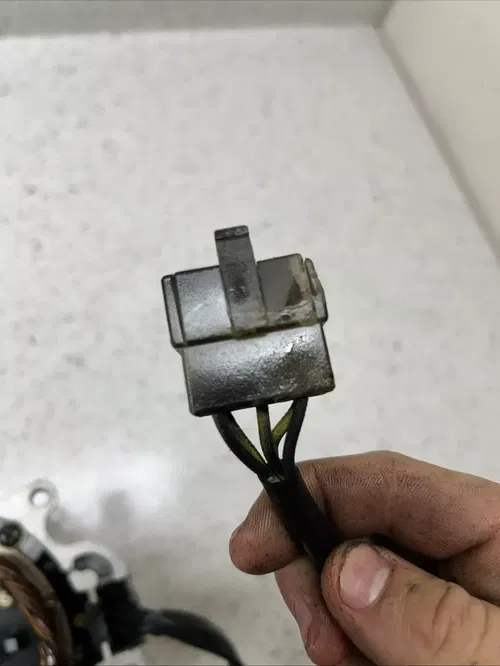 1982 Honda CB650C CB650 Stator & Cover With Wiring