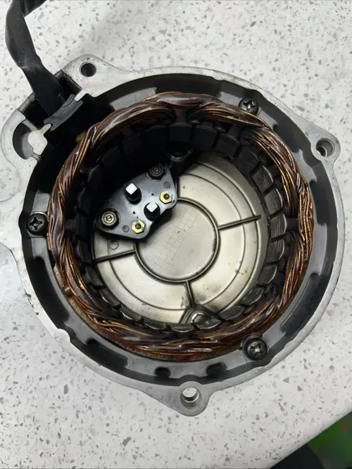 1982 Honda CB650C CB650 Stator & Cover With Wiring