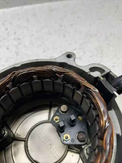 1982 Honda CB650C CB650 Stator & Cover With Wiring