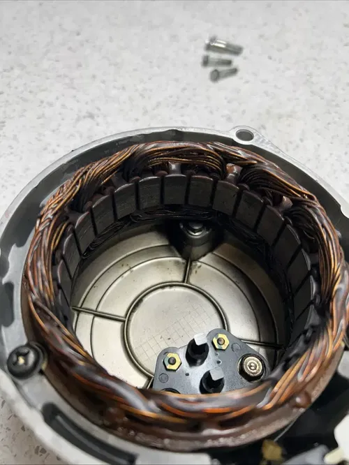 1982 Honda CB650C CB650 Stator & Cover With Wiring