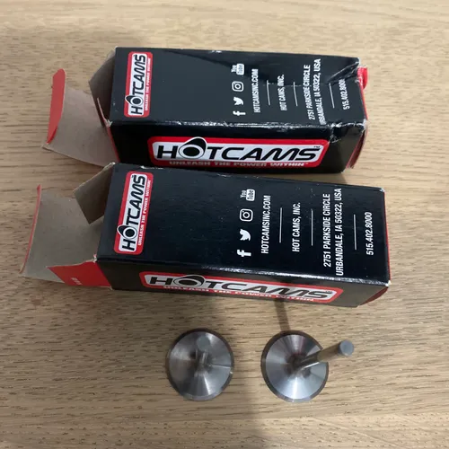 Valve intake titanium kawasaki kx250f 09-16