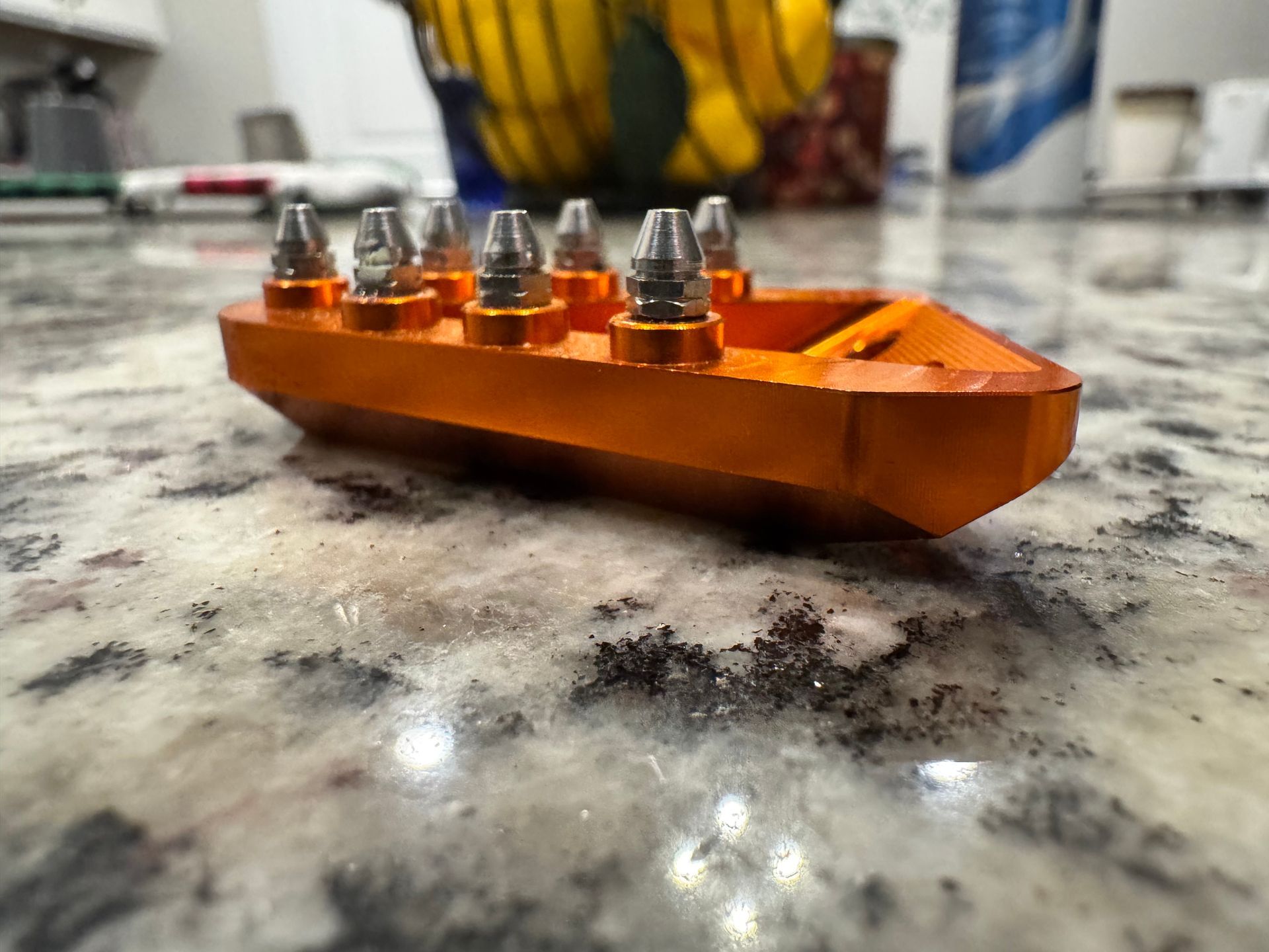 KTM 250 350 450 SX SX-F Orange Anodized Rear Brake Pedal Tip (larger than stock)