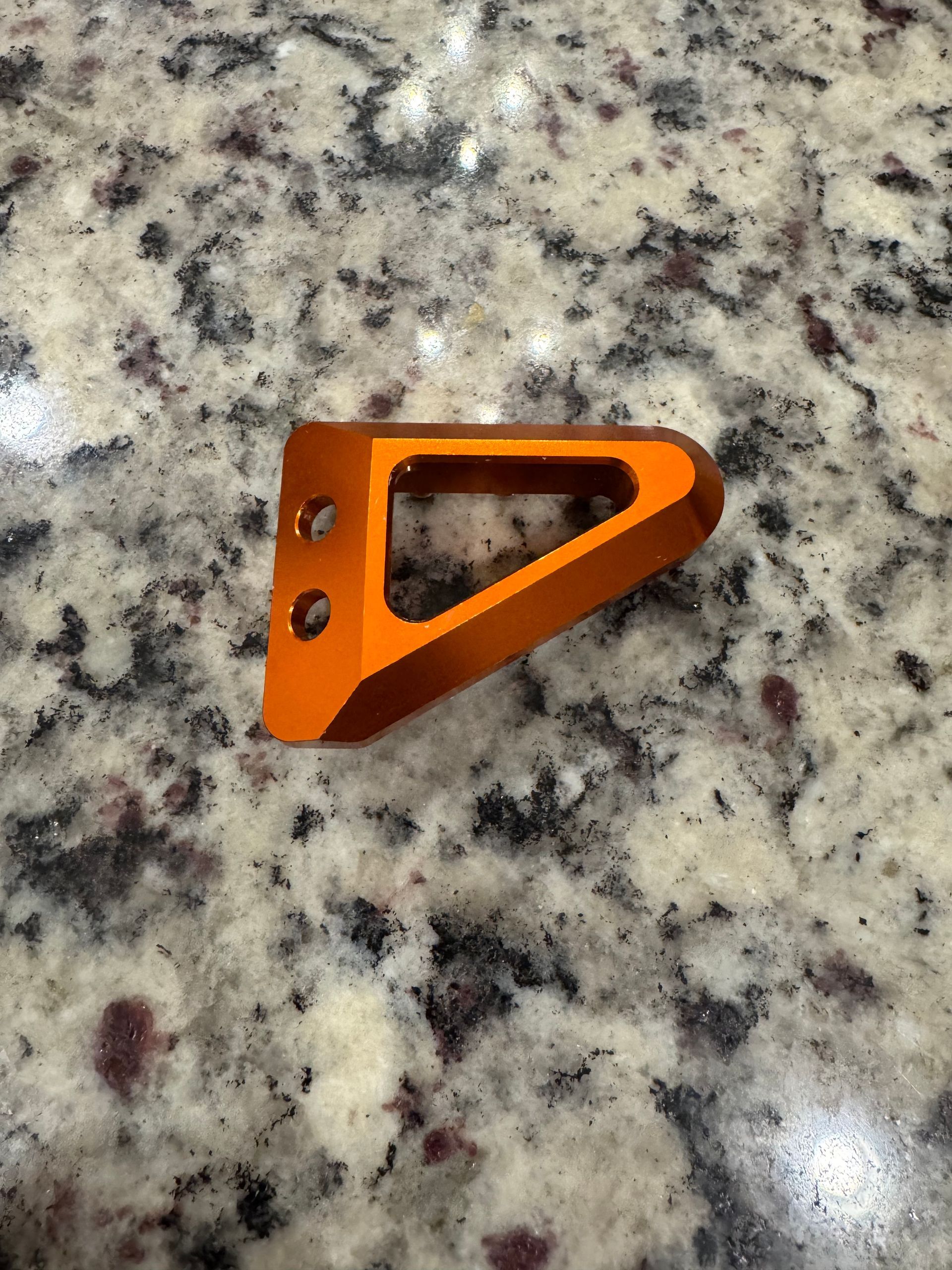 KTM 250 350 450 SX SX-F Orange Anodized Rear Brake Pedal Tip (larger than stock)