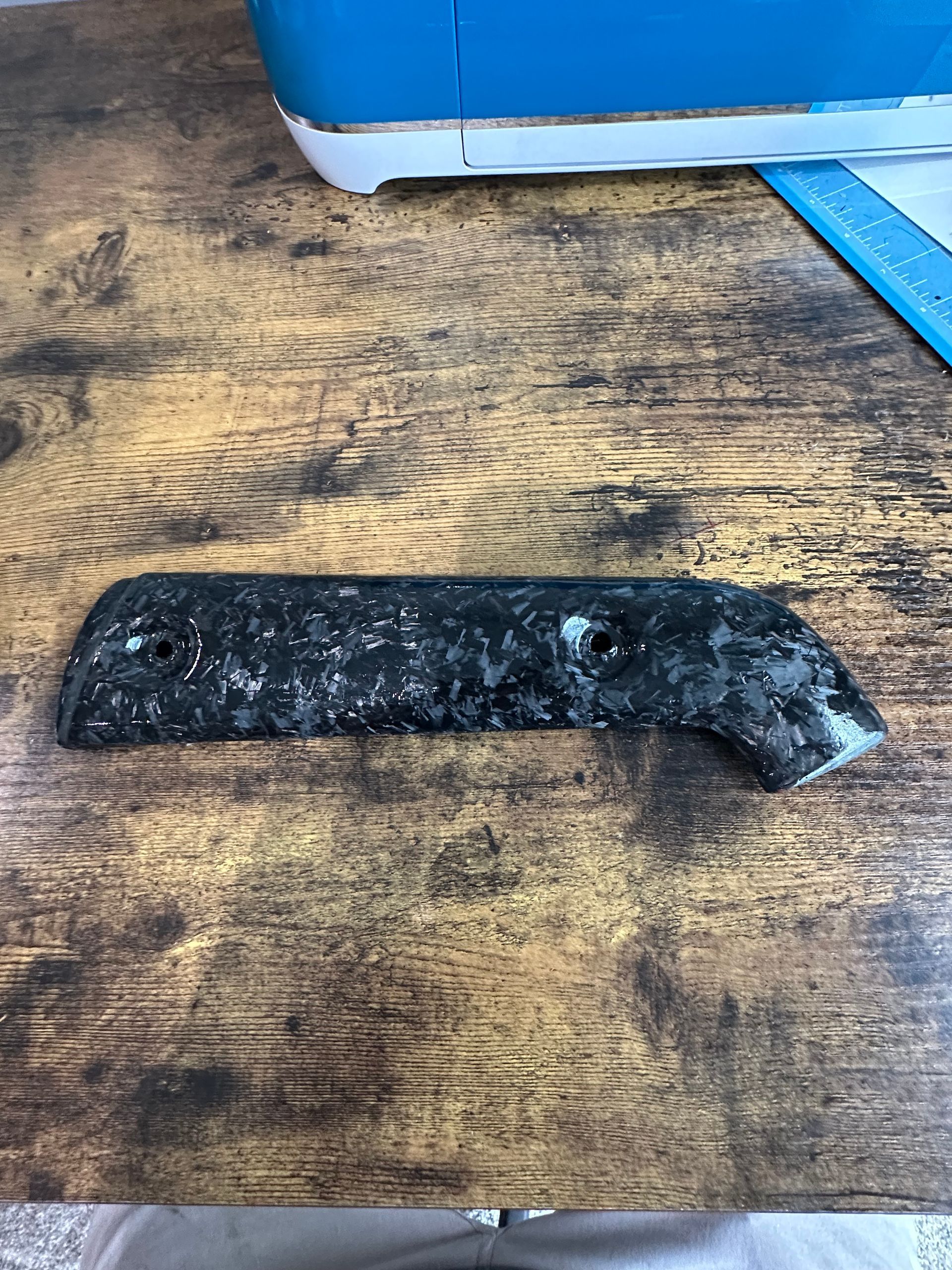 CRF 110 Forged Carbon Fiber Heat Shield