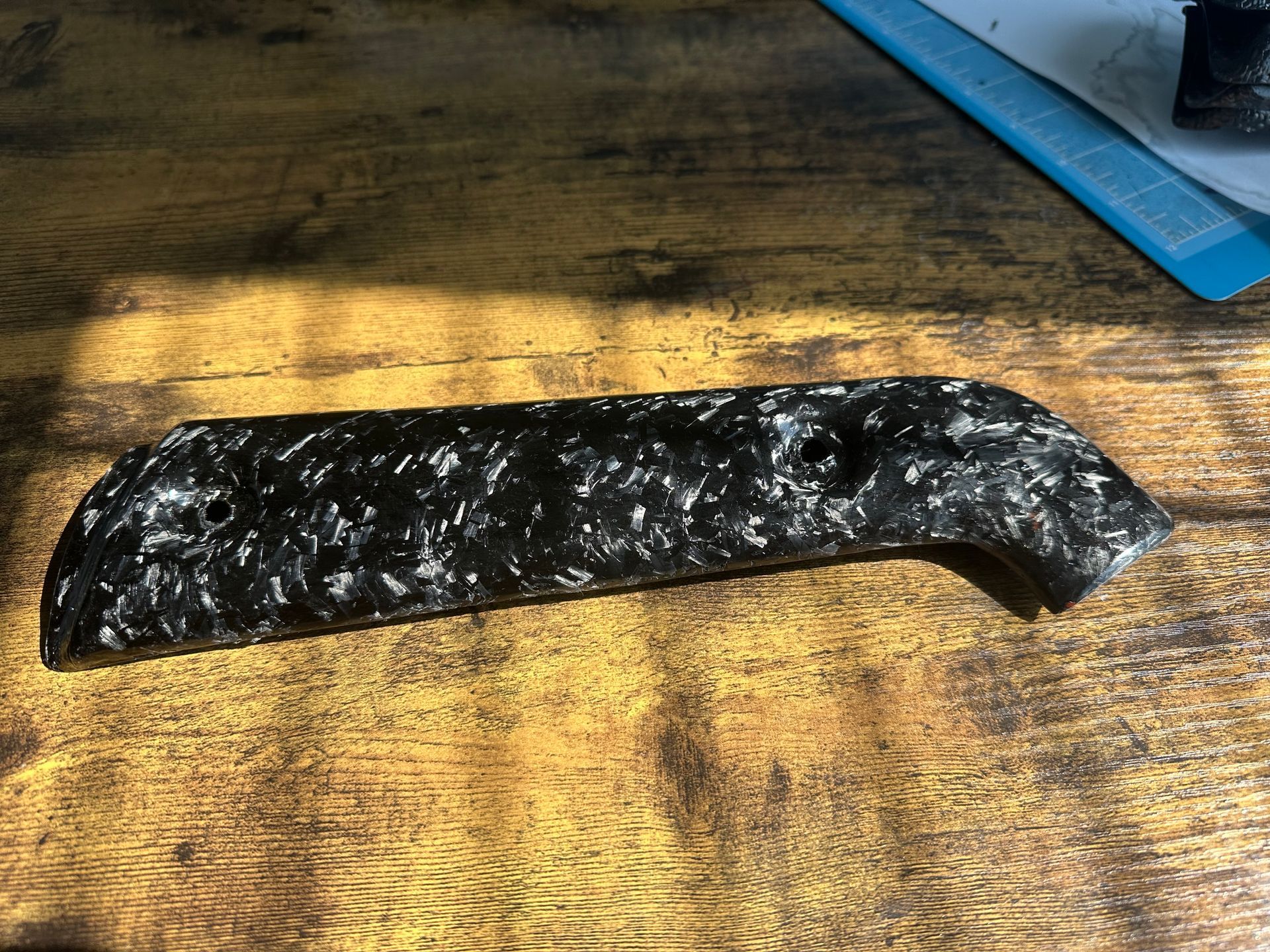 CRF 110 Forged Carbon Fiber Heat Shield