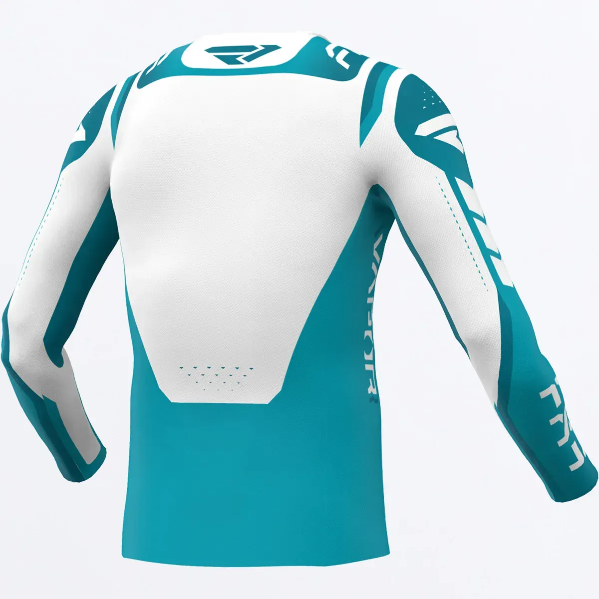 FXR Vapor Air Jersey- REEF WHITE