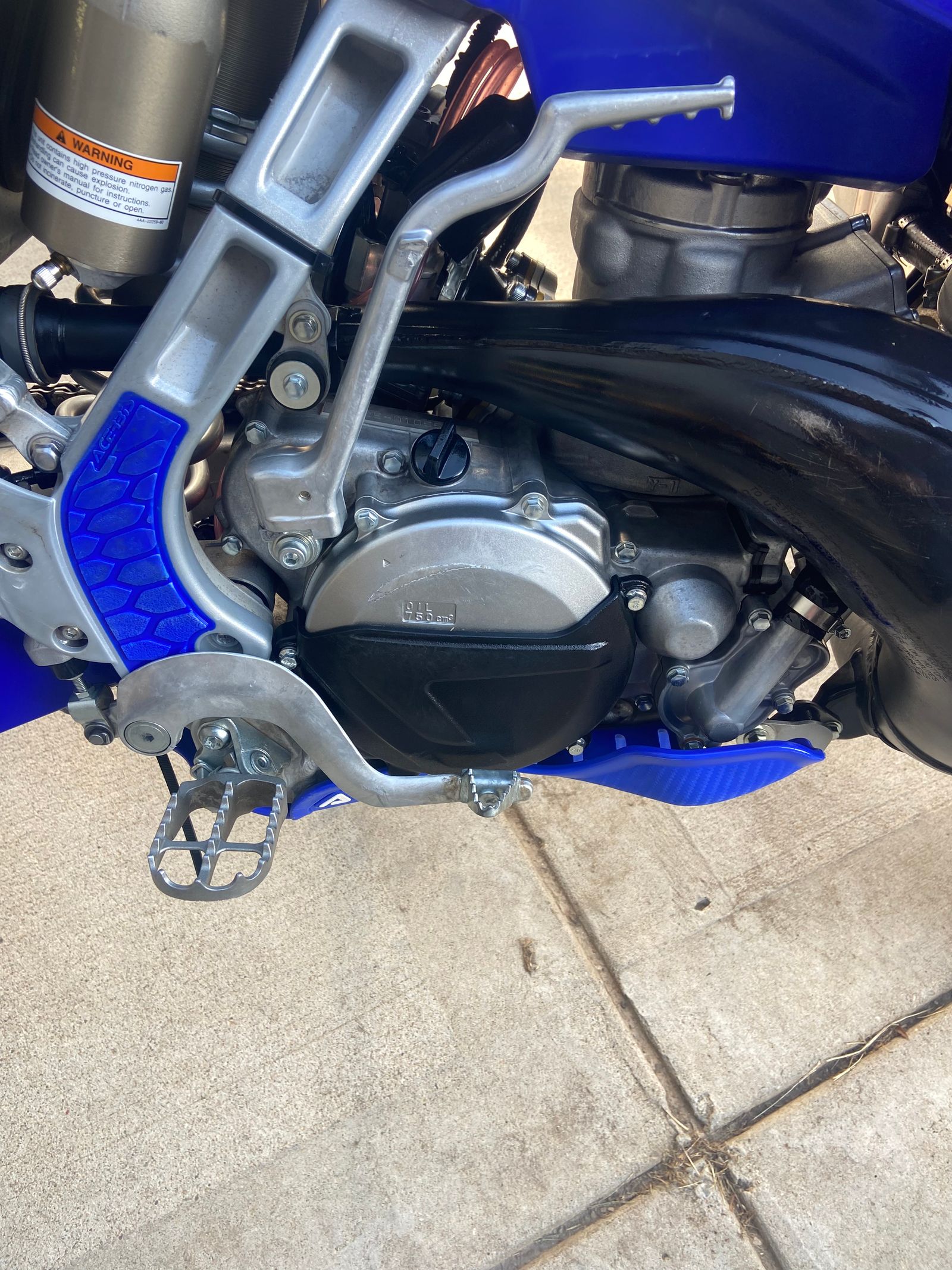 YZ250X Yamaha フットブレーキ4XM-27200-21 新品 2021 Yamaha YZ250X