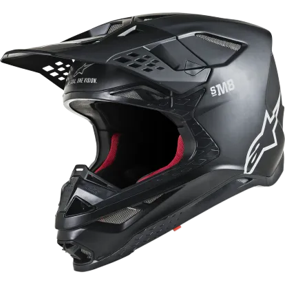 NEW Alpinestars Supertech SM8 Helmet - Matte Black 