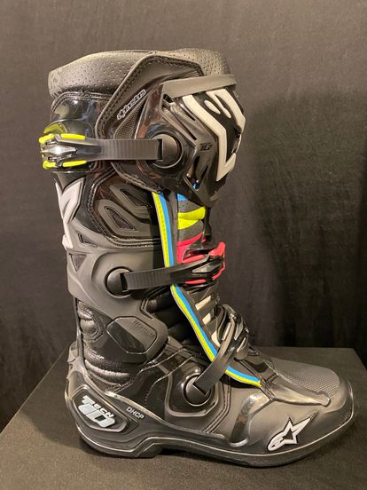 New Alpinestars Tech 10 Supervented Boots - Black Hue