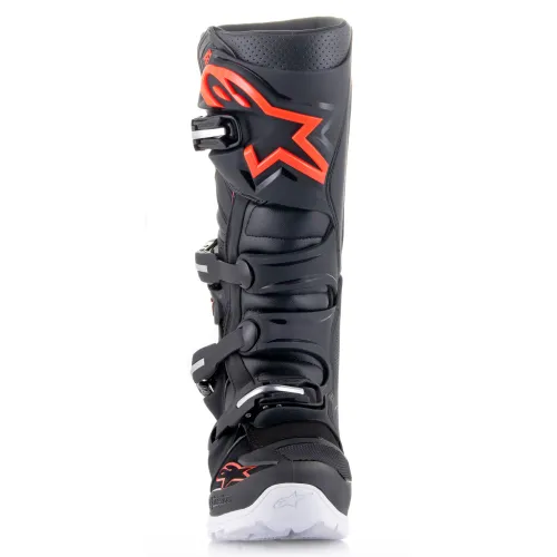 New Alpinestars Tech 7 Enduro Boots - Black/Red Fluorescent