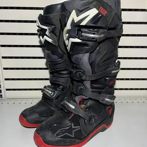 Used Alpinestars Tech 7 Boots - Size 8