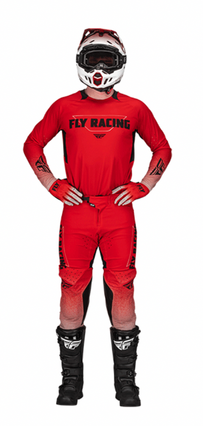 2023 Fly Racing Evolution DST Racewear Red/Grey
