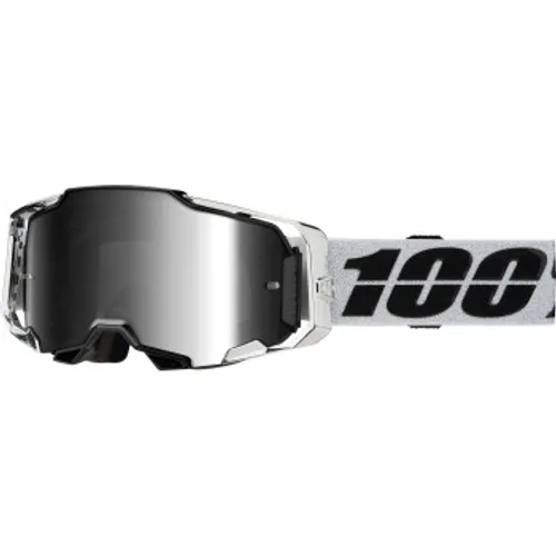 100% Armega Goggles - Atac - Silver Mirror
