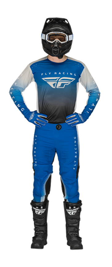 2023 Fly Racing Lite Racewear Blue/Grey/Black