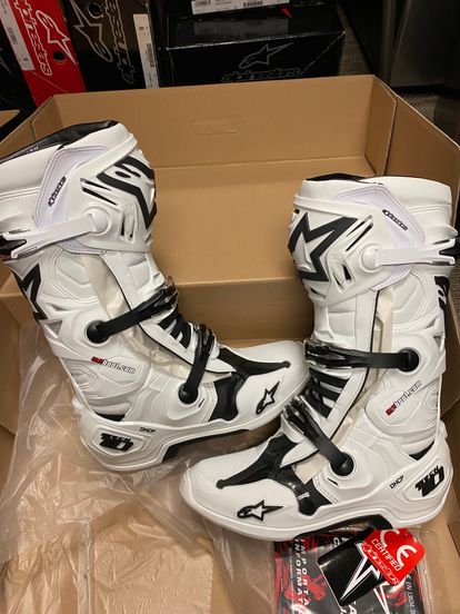 New Alpinestars Tech 10 Boots - White