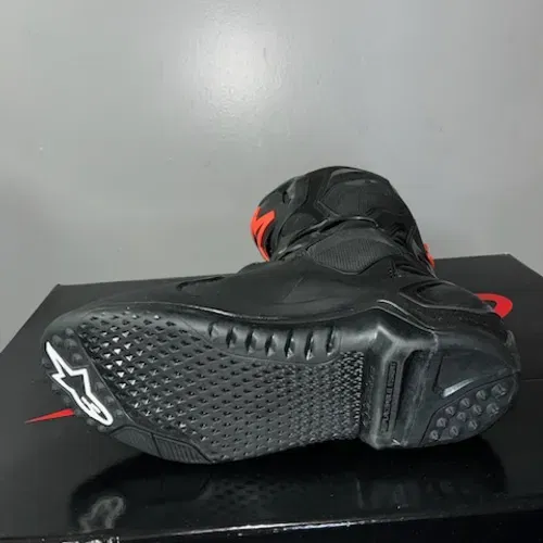 Alpinestars Tech 10 Boots - Black/Flo Red