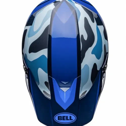 Bell Moto-10 Spherical Helmet Ferrandis Mechant Matte/Gloss Dark Blue/Light Blue