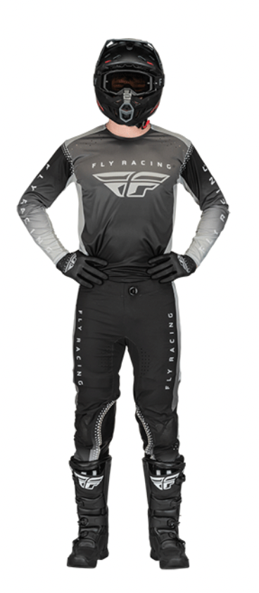 2023 Fly Racing Lite Racewear Black/Grey
