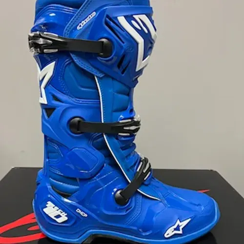 New Alpinestars Tech 10 Mx Boots - Blue